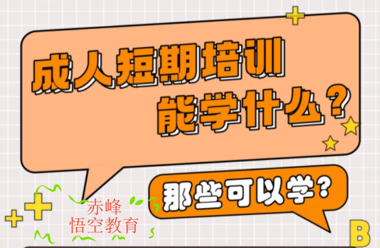 赤峰悟空电脑培训学校1